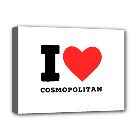 I Love Cosmopolitan  Deluxe Canvas 16  X 12  (stretched)  by ilovewhateva