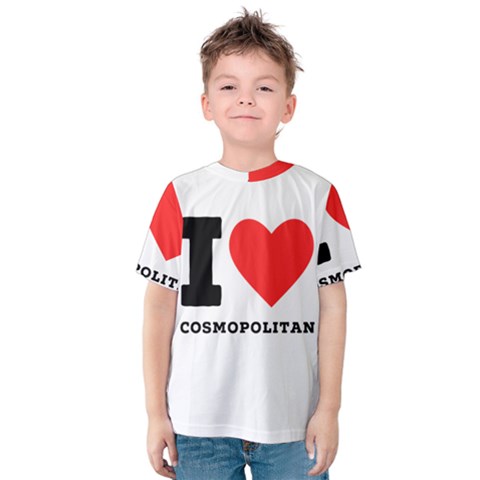 I Love Cosmopolitan  Kids  Cotton Tee by ilovewhateva