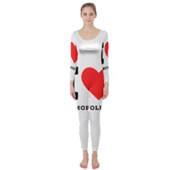 I Love Cosmopolitan  Long Sleeve Catsuit by ilovewhateva