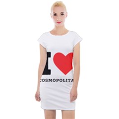 I Love Cosmopolitan  Cap Sleeve Bodycon Dress by ilovewhateva