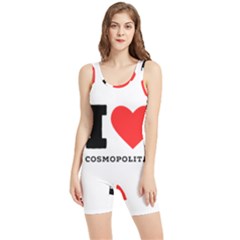 I Love Cosmopolitan  Women s Wrestling Singlet by ilovewhateva