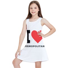 I Love Cosmopolitan  Kids  Lightweight Sleeveless Dress by ilovewhateva