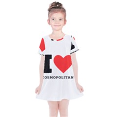 I Love Cosmopolitan  Kids  Simple Cotton Dress by ilovewhateva