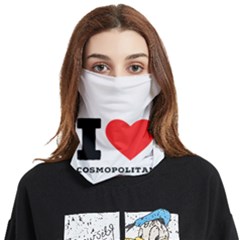 I Love Cosmopolitan  Face Covering Bandana (two Sides) by ilovewhateva