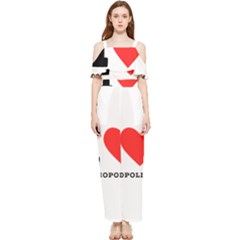 I Love Cosmopolitan  Draped Sleeveless Chiffon Jumpsuit by ilovewhateva