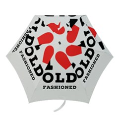 I Love Old Fashioned Mini Folding Umbrellas by ilovewhateva