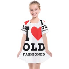 I Love Old Fashioned Kids  Smock Dress by ilovewhateva