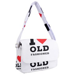 I Love Old Fashioned Courier Bag by ilovewhateva