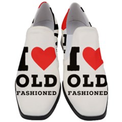 I Love Old Fashioned Women Slip On Heel Loafers by ilovewhateva