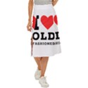 I love old fashioned Midi Panel Skirt View1