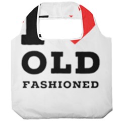 I Love Old Fashioned Foldable Grocery Recycle Bag by ilovewhateva