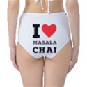 I love masala chai Classic High-Waist Bikini Bottoms View2