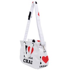 I Love Masala Chai Rope Handles Shoulder Strap Bag by ilovewhateva