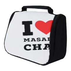 I Love Masala Chai Full Print Travel Pouch (small) by ilovewhateva