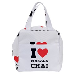 I Love Masala Chai Boxy Hand Bag by ilovewhateva