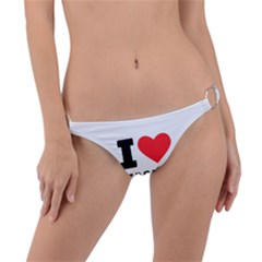 I Love Masala Chai Ring Detail Bikini Bottoms by ilovewhateva