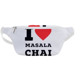 I Love Masala Chai Waist Bag  by ilovewhateva