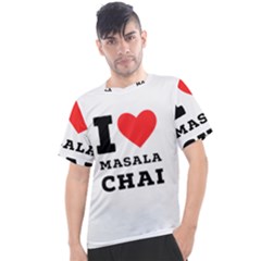 I Love Masala Chai Men s Sport Top by ilovewhateva