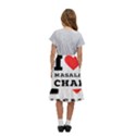 I love masala chai Kids  Ruffle Flared Wrap Midi Skirt View4