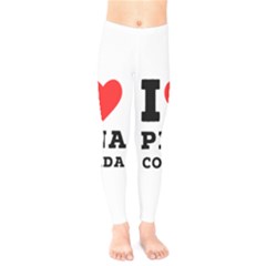 I Love Pina Colada Kids  Leggings by ilovewhateva