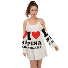 I Love Pina Colada Boho Dress by ilovewhateva