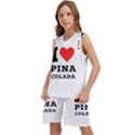 I love pina colada Kids  Basketball Mesh Set View2