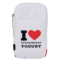 I Love Strawberry Yogurt Waist Pouch (small) by ilovewhateva