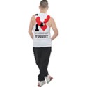 I love strawberry yogurt Men s Sleeveless Hoodie View2