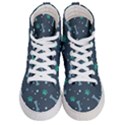 Bons Foot Prints Pattern Background Men s Hi-Top Skate Sneakers View1