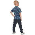 Bons Foot Prints Pattern Background Kids  Polo Tee View2