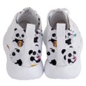 Playing Panda Cartoon Women s Lightweight High Top Sneakers View4