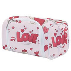 Hand Drawn Valentines Day Element Collection Toiletries Pouch by Salman4z