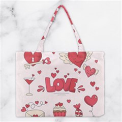 Hand Drawn Valentines Day Element Collection Medium Tote Bag by Salman4z