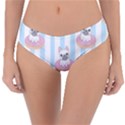 French Bulldog Dog Seamless Pattern Reversible Classic Bikini Bottoms View3