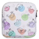 Cartoon Bird Cute Doodle Bird Mini Square Pouch View2