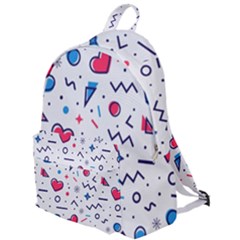 Hearts Seamless Pattern Memphis Style The Plain Backpack by Salman4z