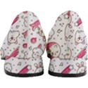 Cute Animal Seamless Pattern Kawaii Doodle Style Women s Block Heels  View4