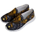 Yin-yang-owl-doodle-ornament-illustration Women s Lightweight Slip Ons View2