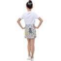 Funny Cartoon Cats Seamless Pattern Kids  Tennis Skirt View2