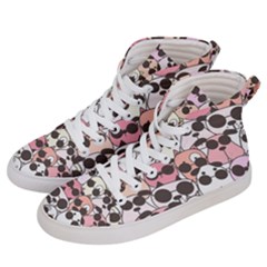 Cute-dog-seamless-pattern-background Women s Hi-top Skate Sneakers by Salman4z