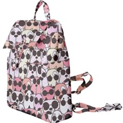 Cute-dog-seamless-pattern-background Buckle Everyday Backpack by Salman4z