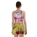 Childish-seamless-pattern-with-dino-driver Mini Skirt View2