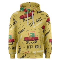 Childish-seamless-pattern-with-dino-driver Men s Overhead Hoodie by Salman4z