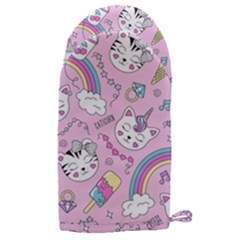 Beautiful-cute-animals-pattern-pink Microwave Oven Glove by Salman4z