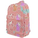 Cute-kawaii-kittens-seamless-pattern Classic Backpack View1