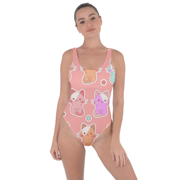 Cute-kawaii-kittens-seamless-pattern Bring Sexy Back Swimsuit