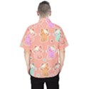 Cute-kawaii-kittens-seamless-pattern Men s Hawaii Shirt View2