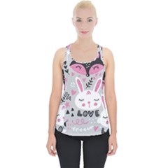 Big-set-with-cute-cartoon-animals-bear-panda-bunny-penguin-cat-fox Piece Up Tank Top by Salman4z