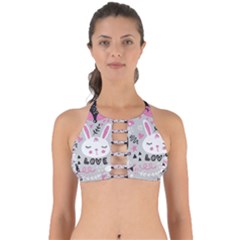 Big-set-with-cute-cartoon-animals-bear-panda-bunny-penguin-cat-fox Perfectly Cut Out Bikini Top by Salman4z