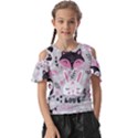 Big-set-with-cute-cartoon-animals-bear-panda-bunny-penguin-cat-fox Kids  Butterfly Cutout Tee View1